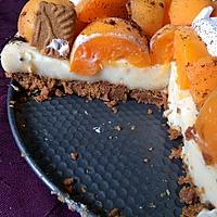 recette tarte abricot speculoos