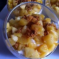 recette Tiramisu pomme-miel et spéculoos