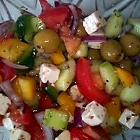 recette salade grec à ma façon