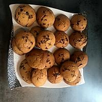 recette Cookies aux pépites de chocolats