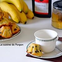 recette Muffin à la banane, poire et lait de coco