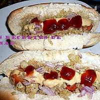 recette Mes hot dogs