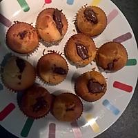 recette Cupcakes fourrés au nutella glaçage chocolat
