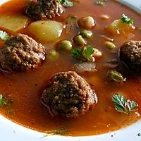 recette Çorba/Chorba aux boulettes - Turquie