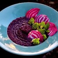 recette Soupe violette au chou rouge