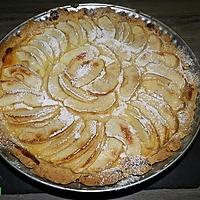 recette Tarte aux pommes à la crème pâtissière