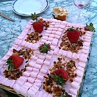 recette Gâteau souvenir aux  fraises   par Lauranou