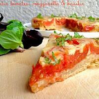 recette Tarte Tatin Tomates, Mozzarella & Basilic