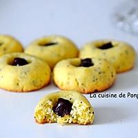 recette Biscuits aux graines de pavot garnis de ganache choco