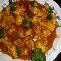 recette Filets de poulet au curry de madras