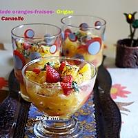 recette SALADE DE FRUITS A L'ORIGAN / CANNELLE ET MENTHE SÉCHÉE