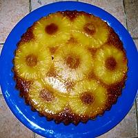 recette Gâteau renversé à l'ananas facile