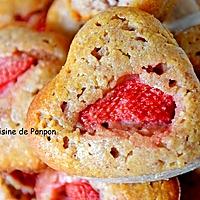 recette Muffin aux fraises et amandes