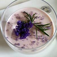 recette Panna Cotta à la violette