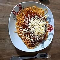 recette Spaghetti bolo spécial mimi