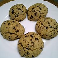 recette Cookies au  chocolat à la farine d'épeautre  Pour environ 30 cookies.