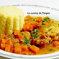recette Poulet aux carottes, mijoté à la Leffe