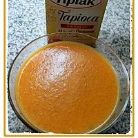 recette Crème de potiron au tapioca