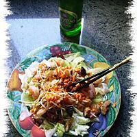 recette salade asiatique aux crevettes