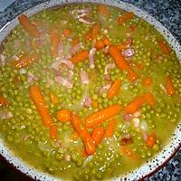 recette Petits pois et carottes cuisinés