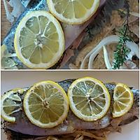 recette Truite arc-en-ciel  au citron