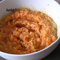 recette Ecrasé de pommes de terre carottes au cookéo