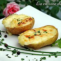 recette Pommes de terre farçies à la Tomme de Savoie