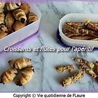 recette Croissants et flûtes pour l'apéritif