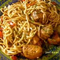 recette wok de poulet et poivrons à l'asiatique