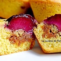 recette Muffin à la prune et caramel au beurre salé Raffolé
