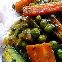 recette Tajine de légumes aux épices
