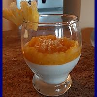 recette Panna cotta au lait de coco et ananas