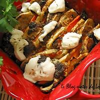recette Tian aubergines et carottes, cumin, miel et cannelle