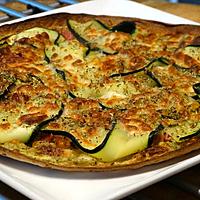 recette Pizza Wraps aux Courgettes et Pesto Vert