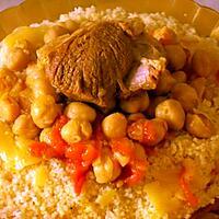recette Couscous au safran et au poivre noir de Tlemcen