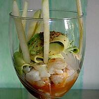 recette TARAMA DE LANGOUSTINES AVOCAT