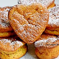 recette Muffin mangue, noisette et son coeur caramel au beurre salé
