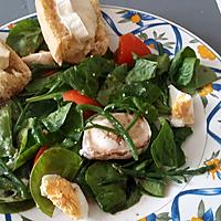 recette Salade aux salicornes chèvre miel