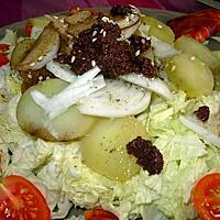 recette Salade de chou chinois au chorizo