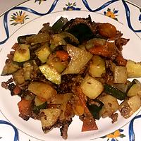 recette Poêlée de legumes / chayottes maison