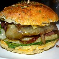 recette Burger " Munster et endives "