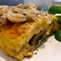 recette Omelette aux Champignons Persillés