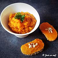 recette Tartinade de carottes