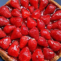 recette gateau vanille fraises