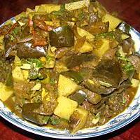 recette Bangon Aloo (Pommes de terre et aubergines à l'indienne)