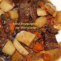 recette Bœuf Bourguignon