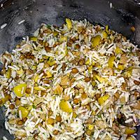 recette Salade  riz hareng fumé Olive