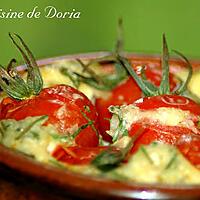 recette Clafoutis de tomates cerises et à la ciboulette