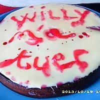 recette gâteau "willy m'a tuer"