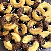 recette DONUTS MARBRES